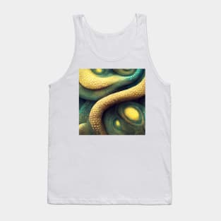 Snake skin texture Tank Top